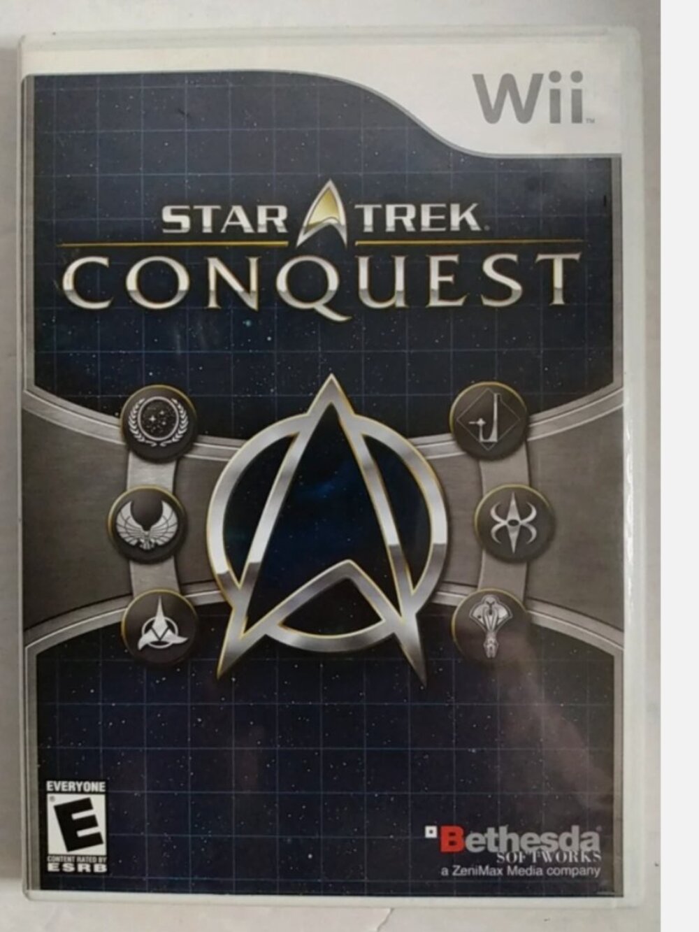 Star Trek: Conquest (Nintendo Wii, 2007) CIB w/ Manual Action Strategy TNG